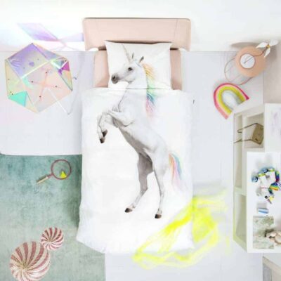 kinderdekbedhoes-unicorn-kinderen-kinder-overtrek-roze-dekbedovertrek-meisjes-eenpersoons