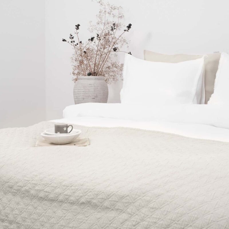 Sprei - Iris Beige - Afbeelding 2