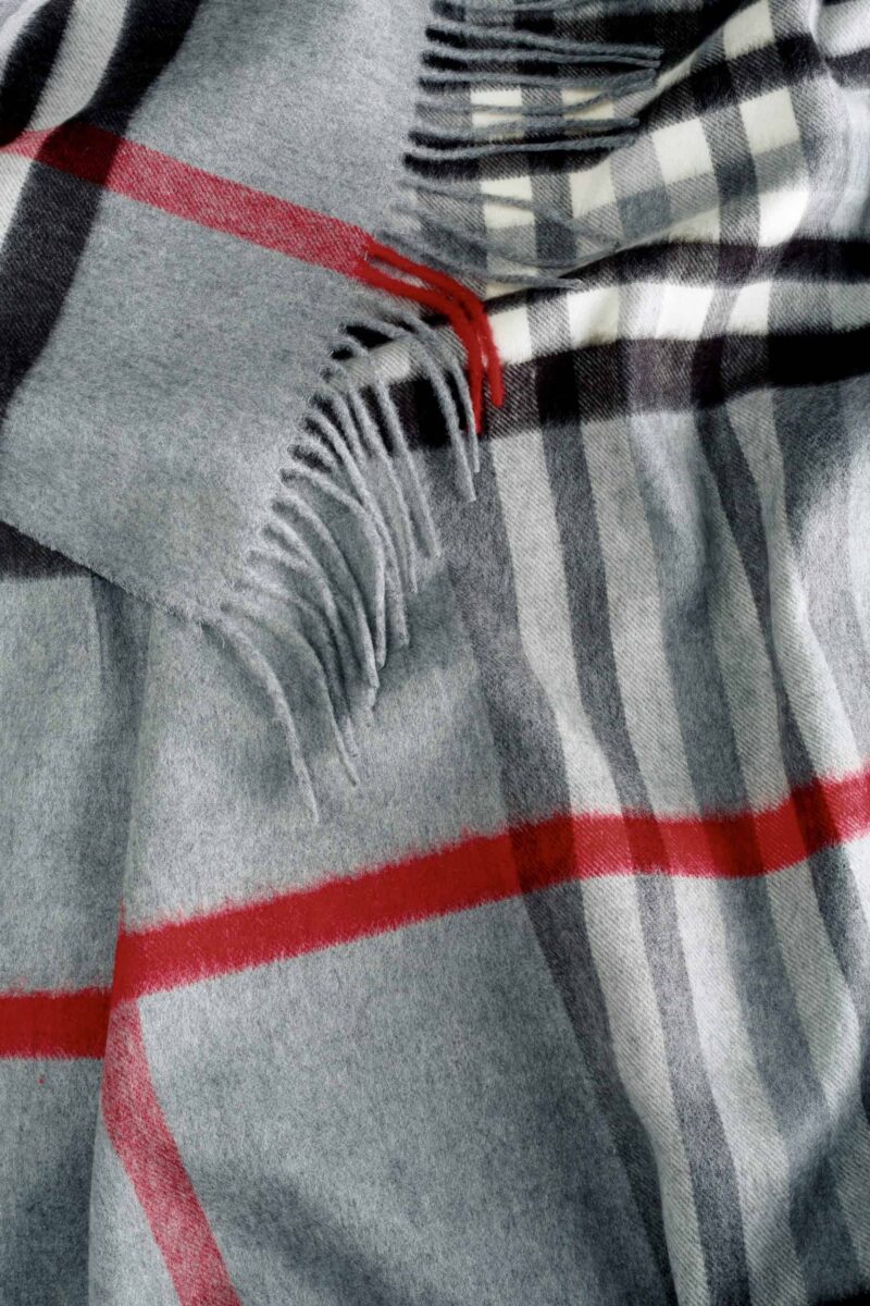 Plaid "Classy Side Grijs" - Afbeelding 5