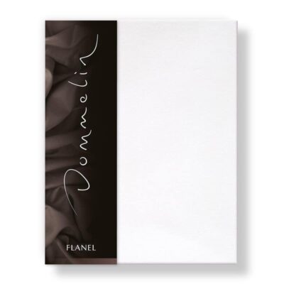 Flanellen lakens in de kleur wit van het merk Dommelin