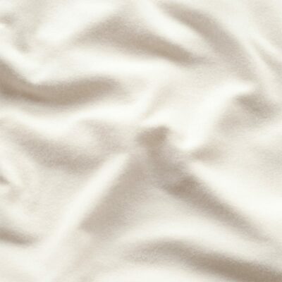 Flanellen laken in de kleur ecru/ offwhite