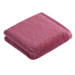 roze/ blackberry gekleurde handdoek hotelkwaliteit extra zwaar