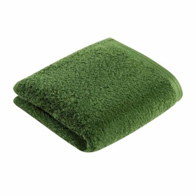 effen groene handdoek van vossen