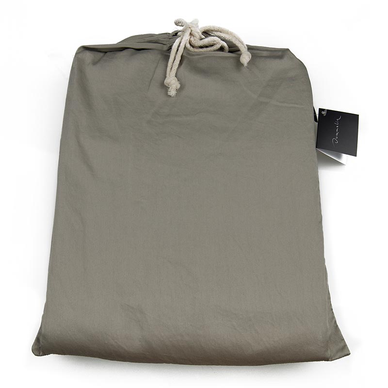 linnen tas in de kleur taupe
