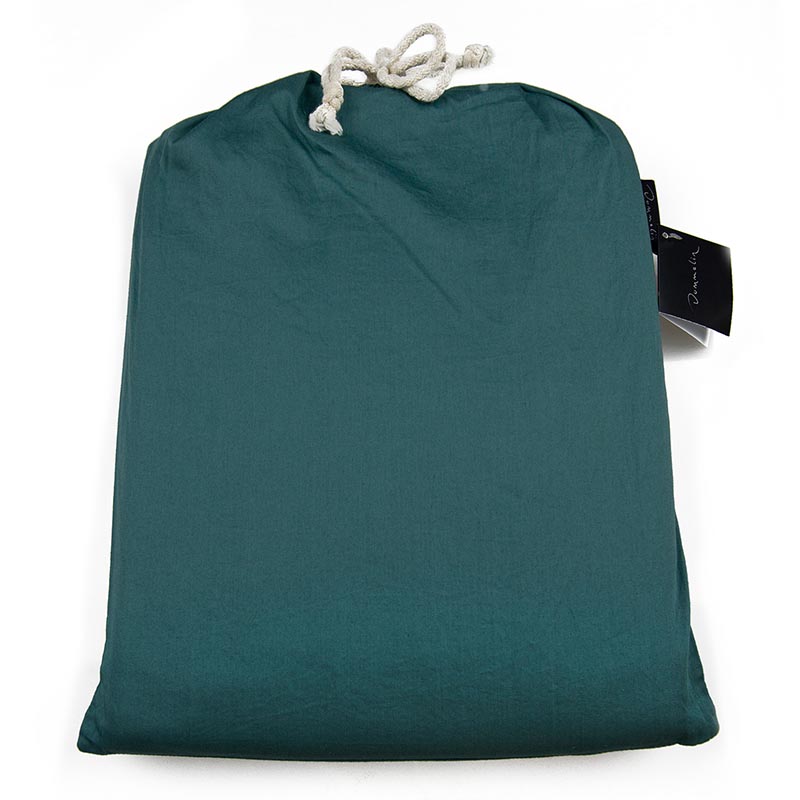 linnen tas in groen