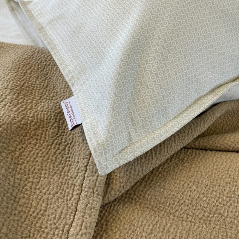 Satijnen Dekbedovertrek - Indy Beige - Afbeelding 3