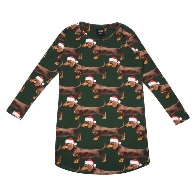 James Xmas Long Sleeve Dress Dames - Afbeelding 2