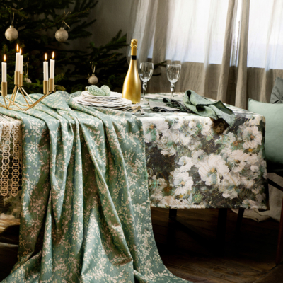 sfeervolle tafel met pichler tafelkleed
