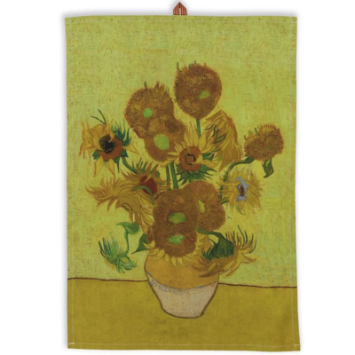 van gogh theedoek sunflower