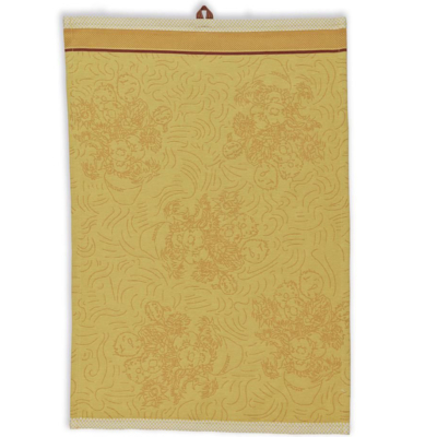 van gogh theedoek met zonnebloemen print