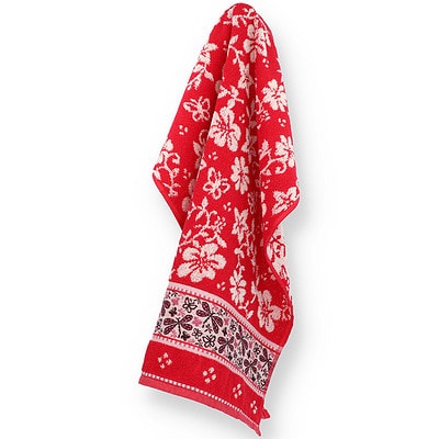 rode keukendoek libellen