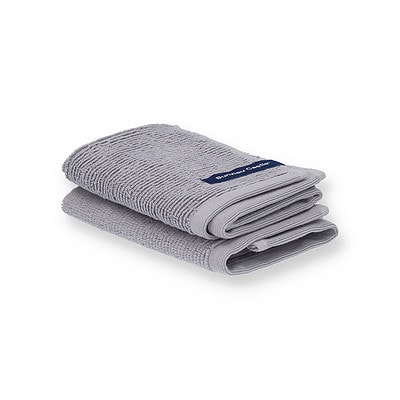 vaatdoek set grijs