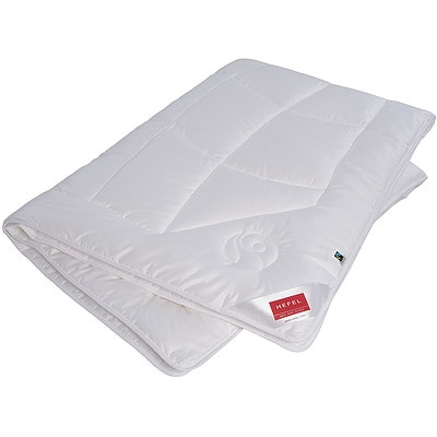 tencel dekbed met hefel logo aan hoek