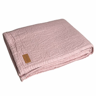 roze bedsprei met town & country label