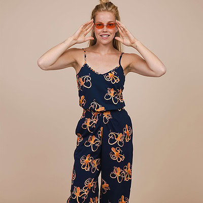 strap top met broek