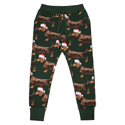 xmas broek teckels