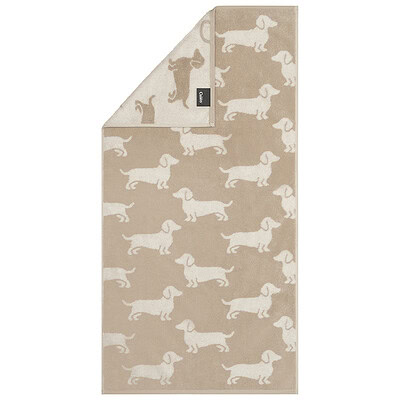 honden handdoeken groot in beige