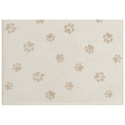 handdoek hondenpoten beige