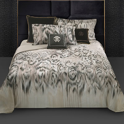 beige jaguar dierenprint dekbedovertrek